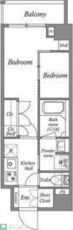 ACPResidence亀戸の物件間取画像